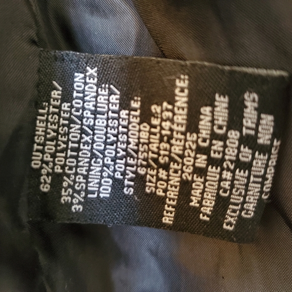 Black Blazer Anonyme Sans Toi Size 2 (Fits XS) - Picture 6 of 8